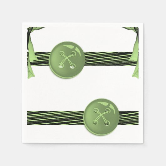Papier-Button Napkins Servet (Voorkant)