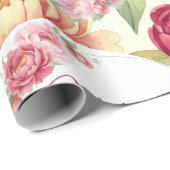 Papier cadeau floral Petit mot doux (Rol Hoek)