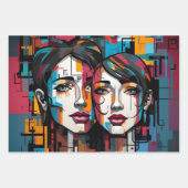 Papier Cadeau LGBTQ Inpakpapier Vel (Voorkant 2)