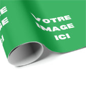 Papier cadeau - Votre afbeelding ici - personnalis (Rol Hoek)