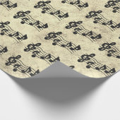 Papier cadeau - Wrapped in Music (Hoek)