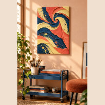 Papier Carnaval Canvasprint
