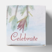 Papier Celebration Hart Box voor Cupcakes Bedankdoosjes (Bovenkant)