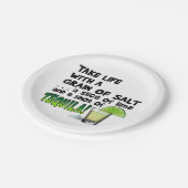 PAPIER COCKTAIL BORDEN - LIFE, LIMOEN, ZOUTEN, TEQ PAPIEREN BORDJE (Gekanteld)