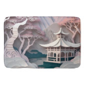 Papier Cutout Pavilion Landscape Mat (Voorkant)