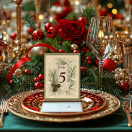  papier, dennenappels, kerst, bruiloft. kaart