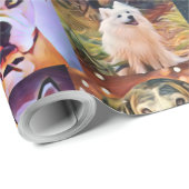 Papier dog Puppies collage fotocadeautje (Rol Hoek)