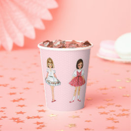 Papier Doll Party Papieren beker