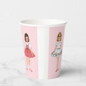 Papier Doll Party Papieren beker (Rechts)