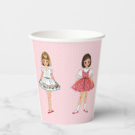 Papier Doll Party Papieren beker