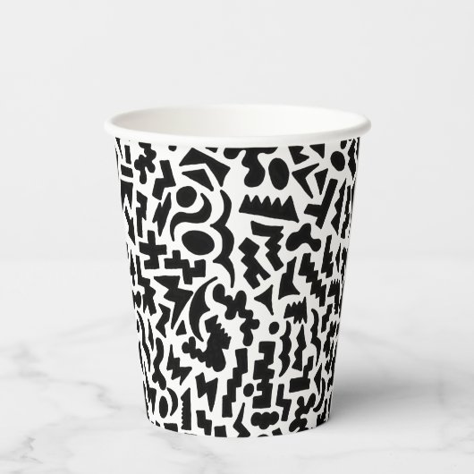 Papier Doodle Cups Papieren Bekers (Achterkant)