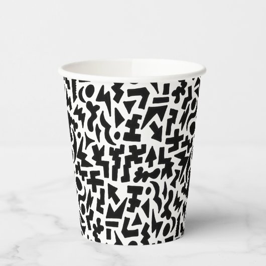 Papier Doodle Cups Papieren Bekers (Links)