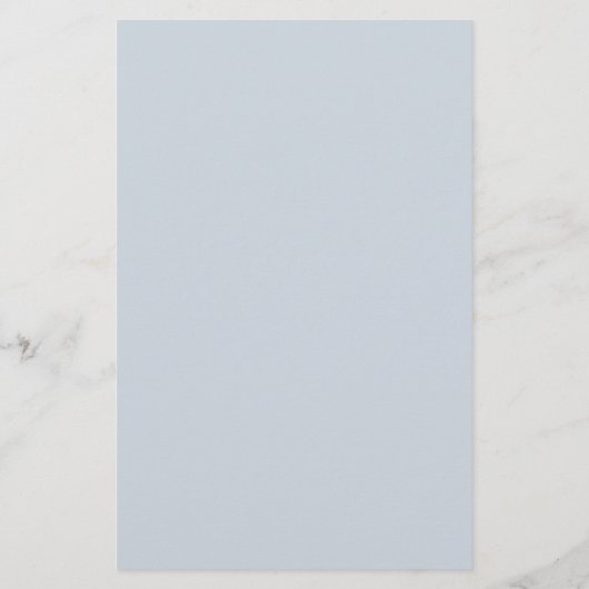 PAPIER | Dusty Blue Florals Bruiloft Menu (Achterkant)