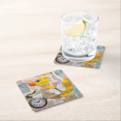 Papier Eend Coaster Kartonnen Onderzetters (Insitu)