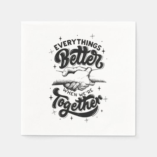 Papier en feestartikelen servet (Voorkant)