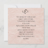 papier en Rozen Kaart (Achterkant)