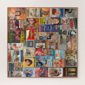 PAPIER EPHEMERA COLLAGE LEGPUZZEL (Horizontaal)
