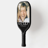 Papier Established Foto Minimaal Vaderdag Cadeau Pickleball Paddle (Links)
