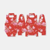 Papier Favor Box, gevel Bedankdoosjes (Uitgevouwen)