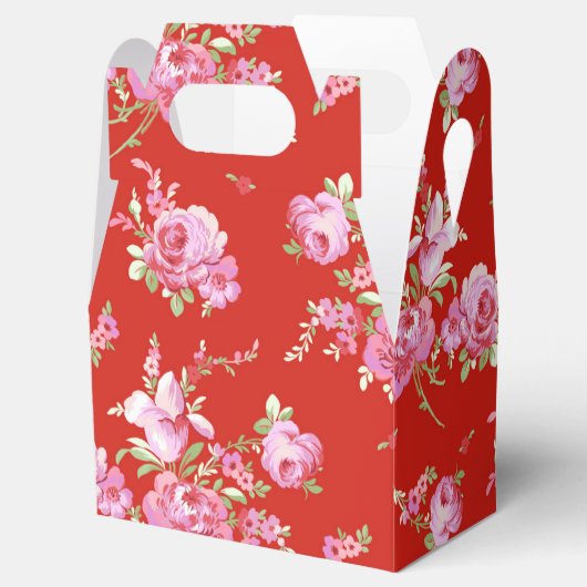 Papier Favor Box, gevel Bedankdoosjes (Geopend)