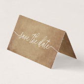  papier, foto opslaan datumkaart visitekaartje (Voorkant)