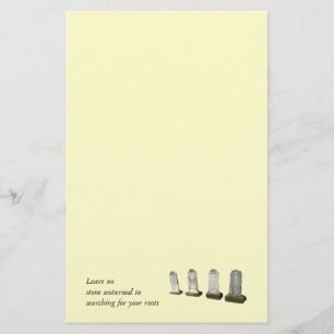 Papier - Geen steen ongedraaid