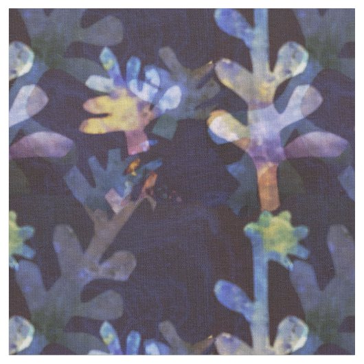 Papier gesneden bomen stof (Close Up)