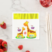 Papier-Giraffe Napkins Servet (Insitu)