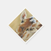 Papier-Giraffe Napkins Servet (Hoek)