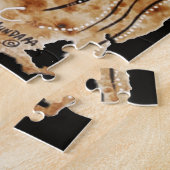 Papier Goanna's puzzel Legpuzzel (Zijkant)