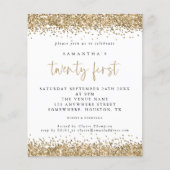 PAPIER Gold Glitter 21ste Flyer (Voorkant)