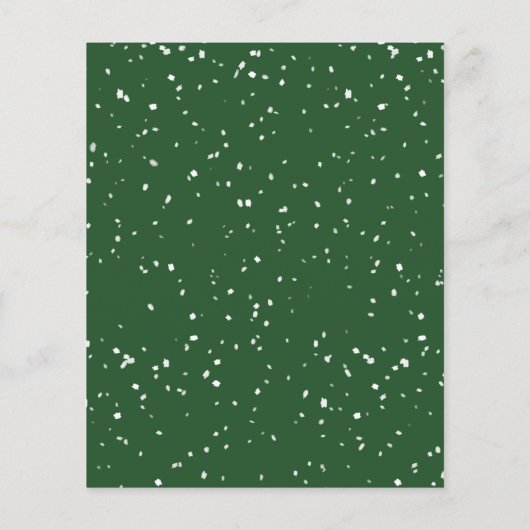 PAPIER | Groene brochure voor de Open House-feestd (Achterkant)