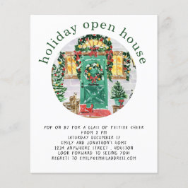 PAPIER | Groene brochure voor de Open House-feestd