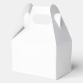 Papier gunstbox, Gable 4.5x2.75x5.5 Bedankdoosjes (Voorkant)