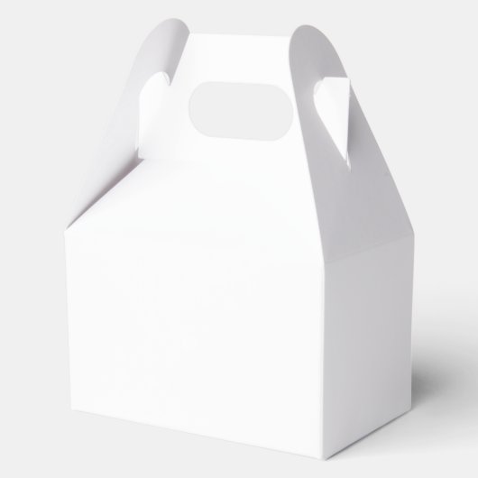 Papier gunstbox, Gable 4.5x2.75x5.5 Bedankdoosjes (Voorkant)