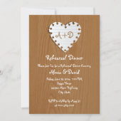 Papier hart op herrepetitie van hout kaart (Voorkant)