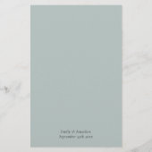 PAPIER | Het moderne Waterverf-wentelingsmenu Flyer (Achterkant)