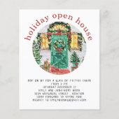 PAPIER | Holiday Open House Party Red Flyer (Voorkant)