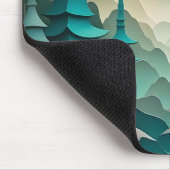 Papier in het landschap Mousepad Muismat (Hoek)