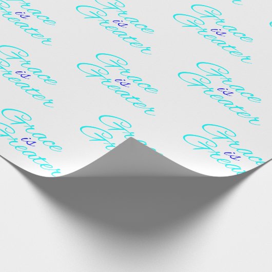 Papier inpakken - Grace is Groter (Hoek)