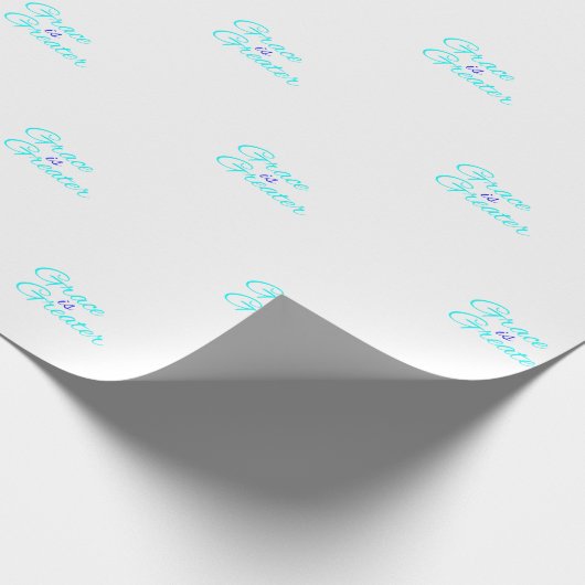 Papier inpakken - Grace is Groter (Hoek)