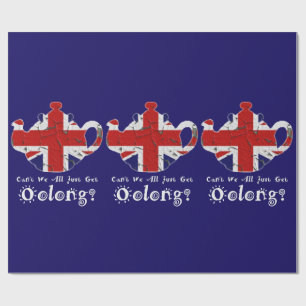 Papier inpakken Grappig kan niet dat we allemaal z