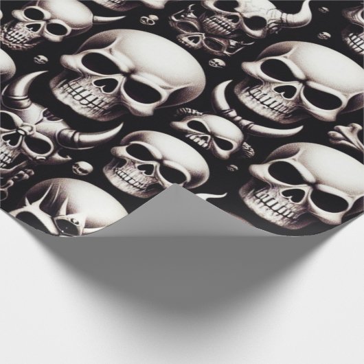 Papier inpakken Halloween... (Hoek)