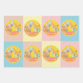 Papier inpakken - Happy Birthday - Winnie-the-Poeh Inpakpapier Vel (Voorkant 3)