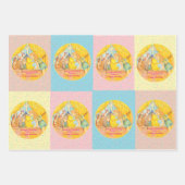 Papier inpakken - Happy Birthday - Winnie-the-Poeh Inpakpapier Vel (Voorkant 2)