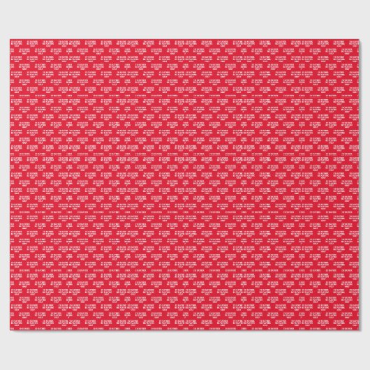 Papier inpakken Ik speel liever golf (Vlak)