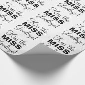 Papier inpakken - Kus de Miss Goodbye (Hoek)