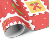 Papier inpakken met briefkaarten (Rol Hoek)