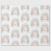 Papier inpakken - Rainbow Stars Moon (Vlak)