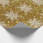 Papier inpakken van strooisel- en sneeuwvlokken (Hoek)